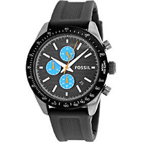 Fossil Klockarmband BQ2214 Silikon Grå 22mm