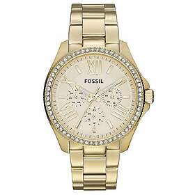 Fossil Klockarmband AM4482 Rostfritt stål Guldpläterad 20mm
