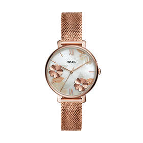 Fossil Klockarmband ES4534 Milanese Rosévin 14mm