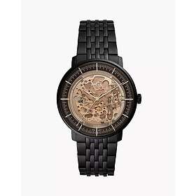 Fossil Klockarmband ME3163 Rostfritt stål Svart 22mm