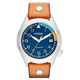 Fossil Klockarmband AM4554 Läder Brun 22mm