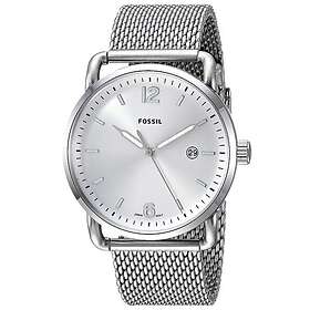 Fossil Klockarmband FS5418 Rostfritt stål Grå 22mm