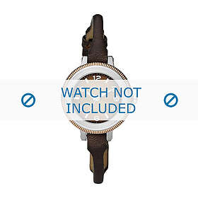 Fossil klockarmband AM4353 Läder Brun 8mm