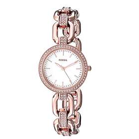 Fossil Klockarmband ES4123 Rostfritt stål Rosévin