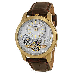 Fossil Klockarmband ME1127 Läder Brun 22mm