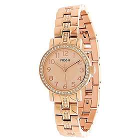 Fossil Klockarmband BQ1430 Stål Rosévin 12mm