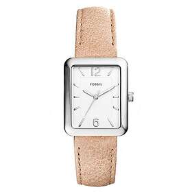 Fossil Klockarmband ES4243 Läder Beige 18mm