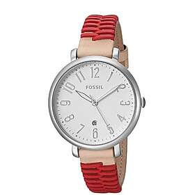 Fossil Klockarmband ES4204 Läder Beige 14mm