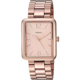 Fossil Klockarmband ES4156 Rostfritt stål Rosévin 18mm