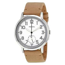 Fossil Klockarmband ES4060 Läder Beige 20mm