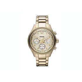 Fossil Klockarmband CH2791 Rostfritt stål Guldpläterad 22mm