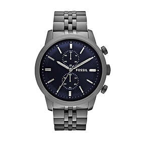 Fossil Klockarmband FS4786 Stål Antracitgrå 24mm