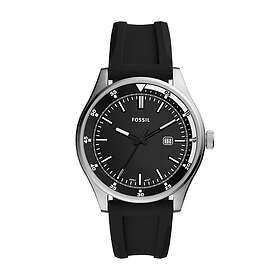 Fossil Klockarmband FS5535 Silikon Svart 22mm