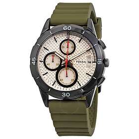 Fossil Klockarmband ES4041 Silikon Grön 20mm