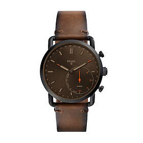 Fossil Klockarmband FTW1149 Läder Brun 22mm
