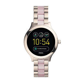 Fossil Klockarmband FTW6010 Rostfritt stål Rosévin 18mm