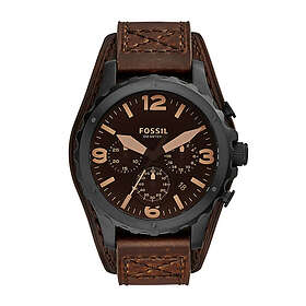 Fossil Klockarmband JR1511 Läder Brun 22mm