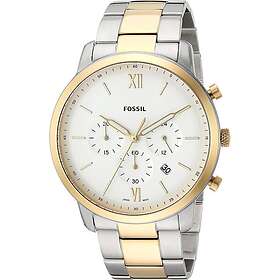 Fossil Klockarmband FS5385 Rostfritt stål Guldpläterad 22mm