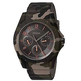 Fossil Klockarmband (Klockarmband hölje kombination) FS5253 Silikon Polykromi