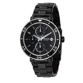 Fossil Klockarmband CH2579 Rostfritt stål Svart 20mm