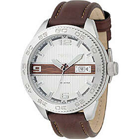 Fossil Klockarmband AM4217 Läder Brun 22mm