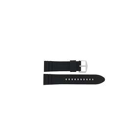 Fossil Klockarmband FS5660 Silikon Svart 22mm