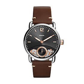 Fossil Klockarmband ME1165 Läder Brun 22mm