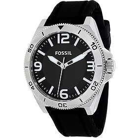 Fossil Klockarmband BQ1169 Silikon Svart 22mm