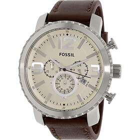 Fossil Klockarmband BQ1177 Läder Brun 24mm