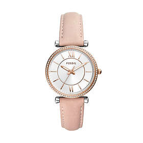 Fossil Klockarmband ES4484 Läder Beige 16mm