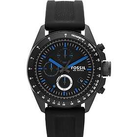 Fossil Klockarmband CH2897 Silikon Svart 22mm