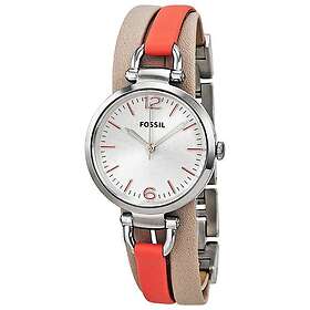 Fossil Klockarmband ES3222 Läder Polykromi 8mm