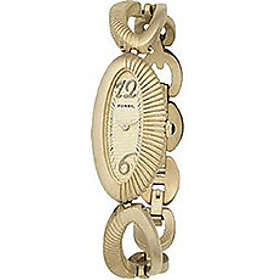 Fossil Klockarmband ES1974 Rostfritt stål Guldpläterad