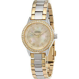 Fossil Klockarmband BQ1099 Stål Bi-färg 12mm