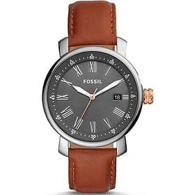 Fossil Klockarmband BQ2317 Läder Brun 20mm