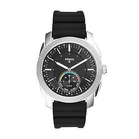 Fossil Klockarmband FTW1165-H Gummi Svart 24mm