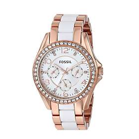 Fossil Klockarmband ES3528 Stål Rosévin 18mm