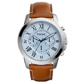 Fossil Klockarmband FS5184 Läder Konjak 22mm