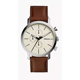 Fossil Klockarmband BQ2325 Läder Brun 22mm