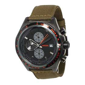 Fossil Klockarmband CH2781 Textil Grön 22mm