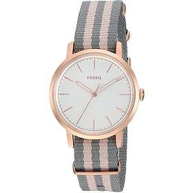 Fossil Klockarmband ES4192 Textil Polykromi 16mm