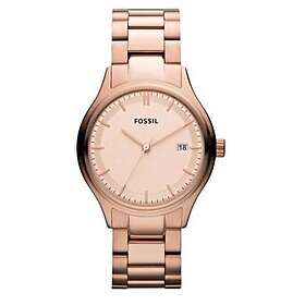 Fossil Klockarmband ES3162 Rostfritt stål Rosévin 18mm