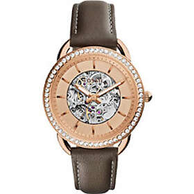 Fossil Klockarmband ME3151 Läder Brun 16mm