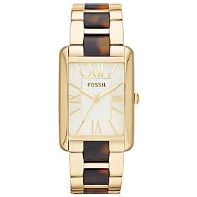 Fossil Klockarmband ES3324 Rostfritt stål Guldpläterad 22mm