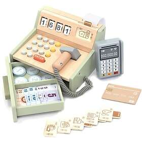 UMU Toys Wooden Cash Register