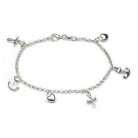 Tro Hopp Kärlek silver armband R241-18,5