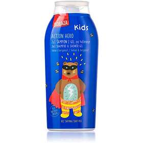 BIOBAZA Action Hero body and hair shower gel for children 250ml