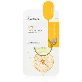 Mediheal Essential Mask Vita brightening sheet mask with multivitamin complex 24
