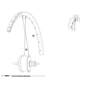 Mavic Rear Ebm Allroad S Landsvägsfälg