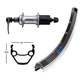Winora Exal Zx 19 Qr Shimano Acera T3000 26´´ Bakhjul
